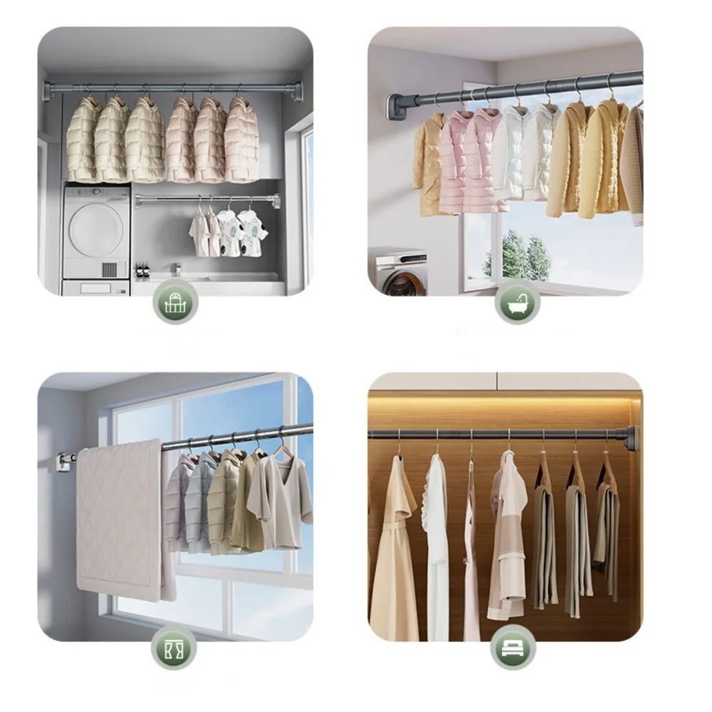 VARILLA EXTENSIBLE POWERPOLE™ PARA ROPA O CORTINAS