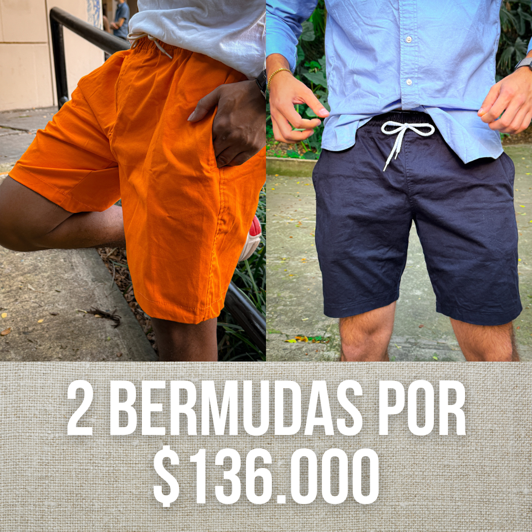 ¡3 BERMUDAS POR $178.500! [SOLO POR HOY]