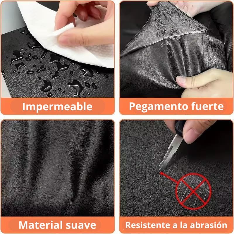 REPARADOR DE CUERO Autoadhesivo -  Rollo de 140x50 cm