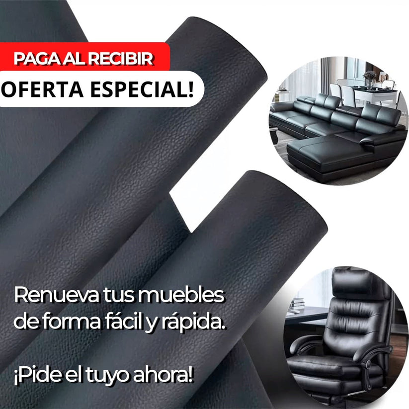 REPARADOR DE CUERO Autoadhesivo -  Rollo de 140x50 cm
