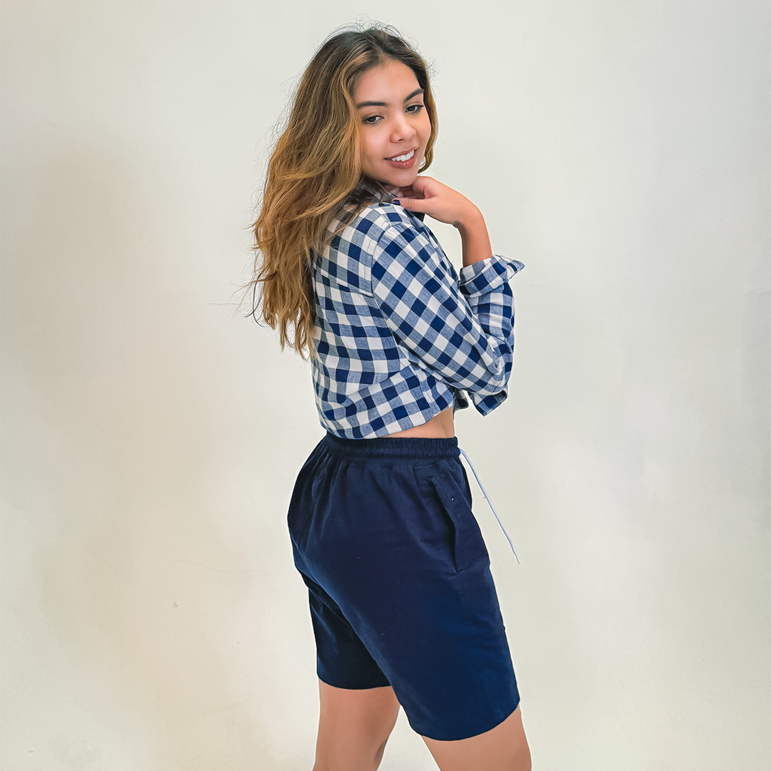 ¡3 BERMUDAS EN DRIL ELÁSTICO POR $199.500! [50%OFF]